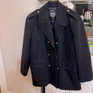 Beautiful Navy MENS Vince Camuto Peacoat